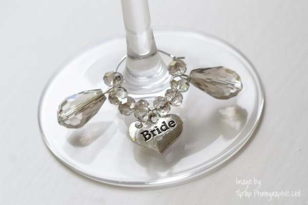wedding glass charms
